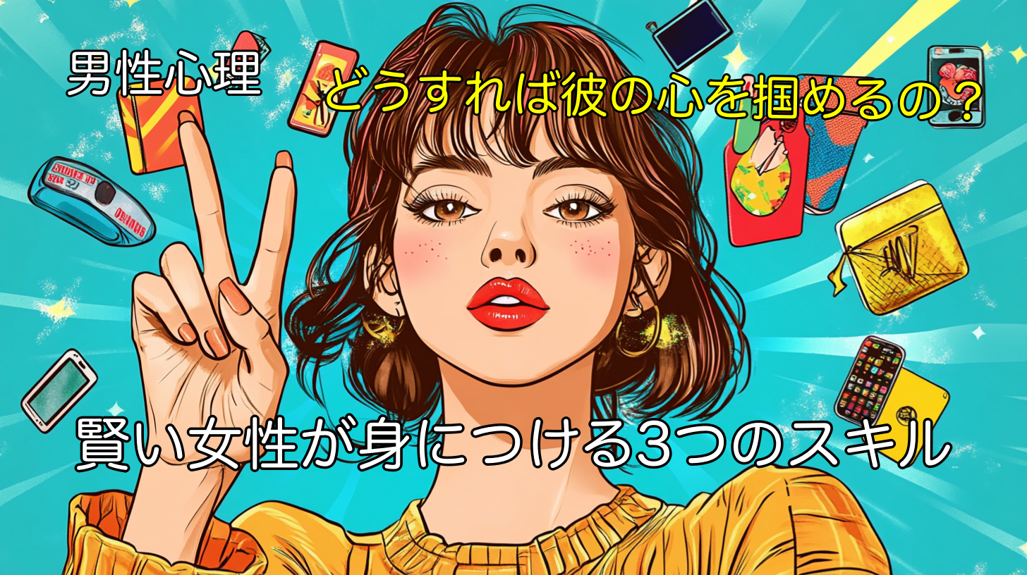 男性心理を深く理解！賢い女性が身につける3つのスキル