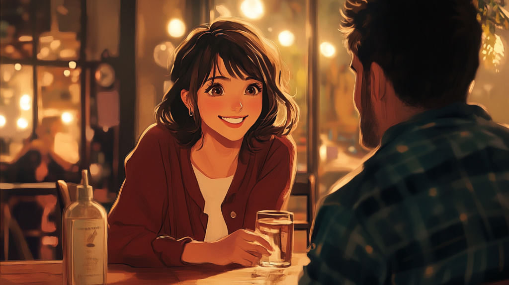 男性が女性の顔を触る時の状況と関係性