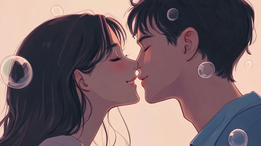 男性心理 キスの仕方：7つのテクニック