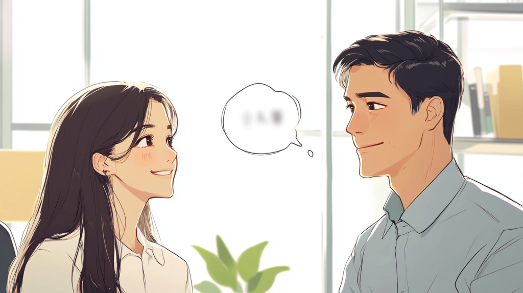 職場の年上男性が好意を持っているサインと心理