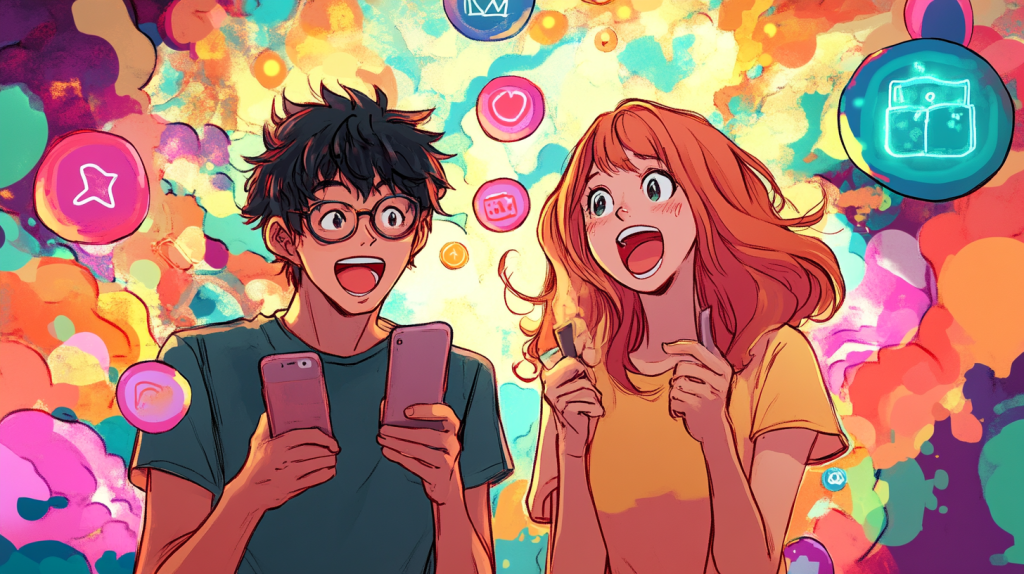 報告LINEの成功事例3：趣味の共有から始まった恋