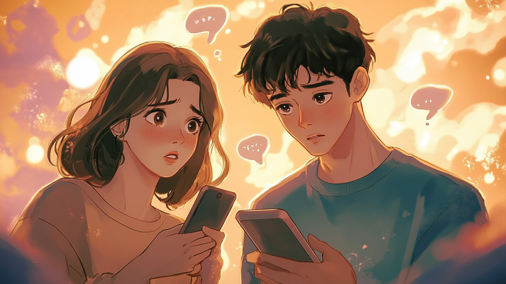 報告LINEの成功事例2：困難な状況を共有し、信頼関係を築いた例