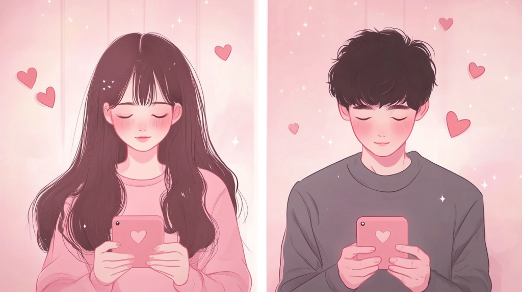 付き合ってない男性に報告LINEを送るタイミングと頻度