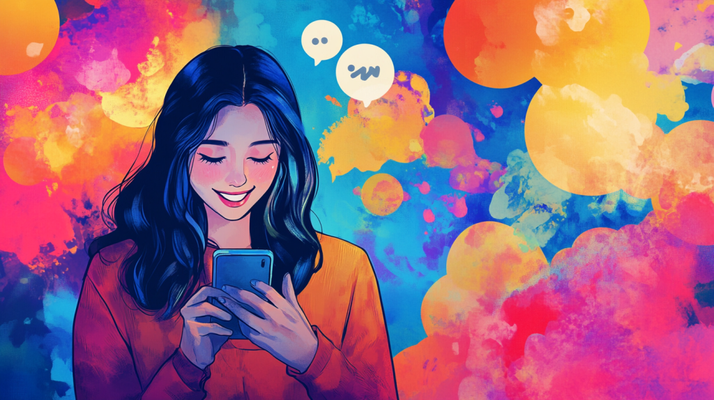 LINEでの行動報告は男性からのアプローチ！上手な返信方法