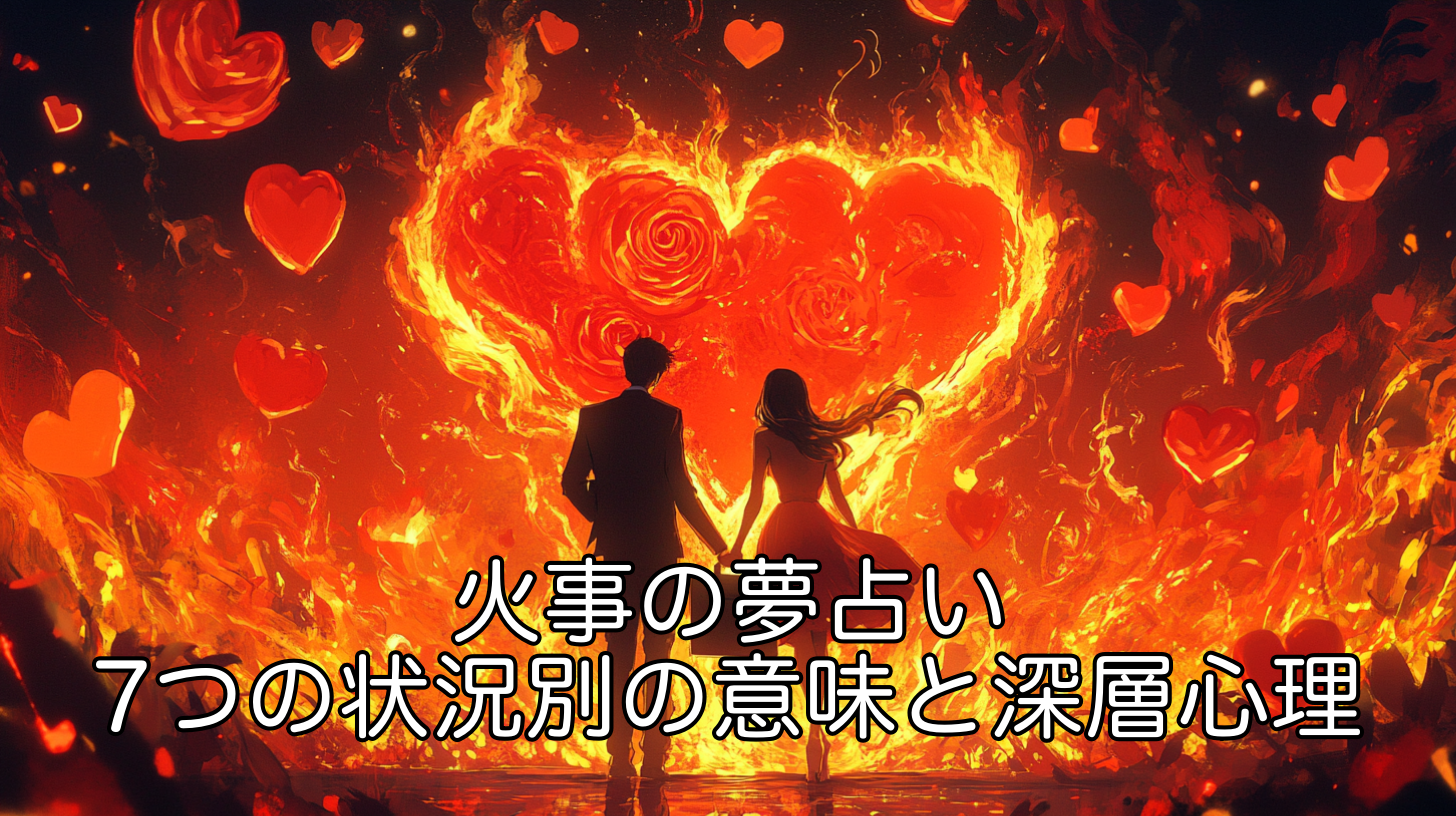 火事の夢占い｜逃げる、実家など7つの状況別の意味と深層心理