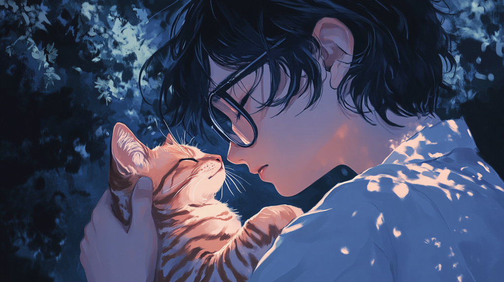 猫を抱っこする夢の深層心理