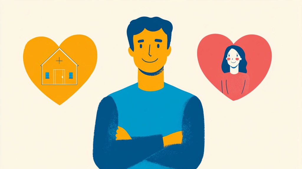 男性の恋愛心理と結婚心理の違い