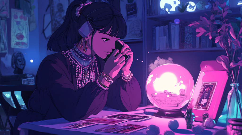 電話占いで復縁への指針を得る