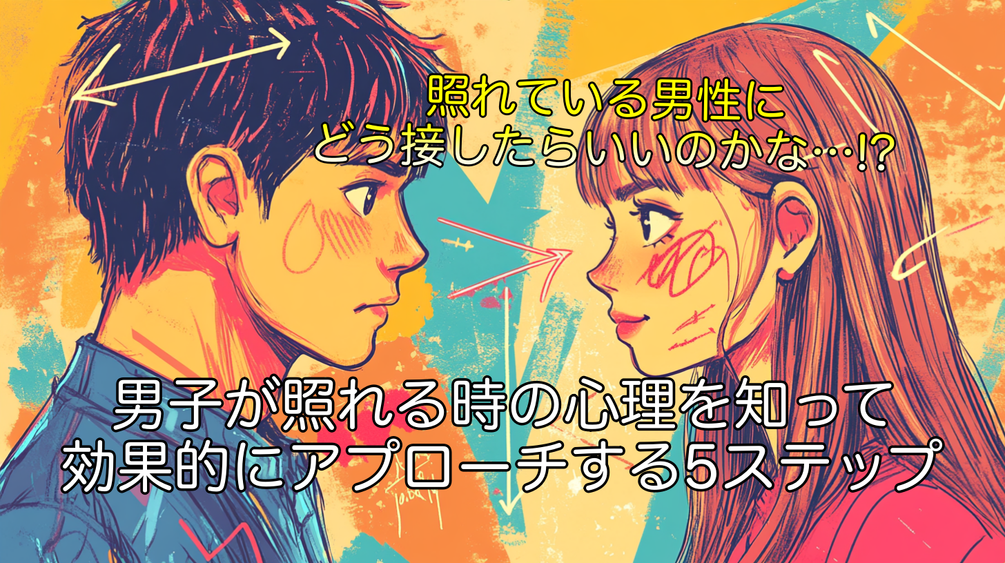 男子が照れる時の心理を知って効果的にアプローチする5ステップ