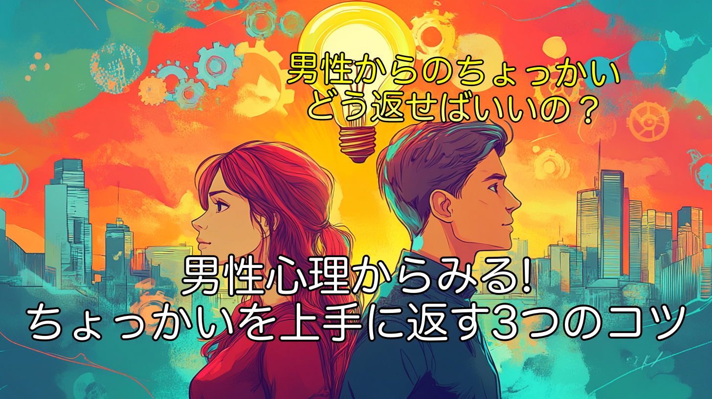 男性心理からみる!ちょっかいを上手に返す3つのコツ