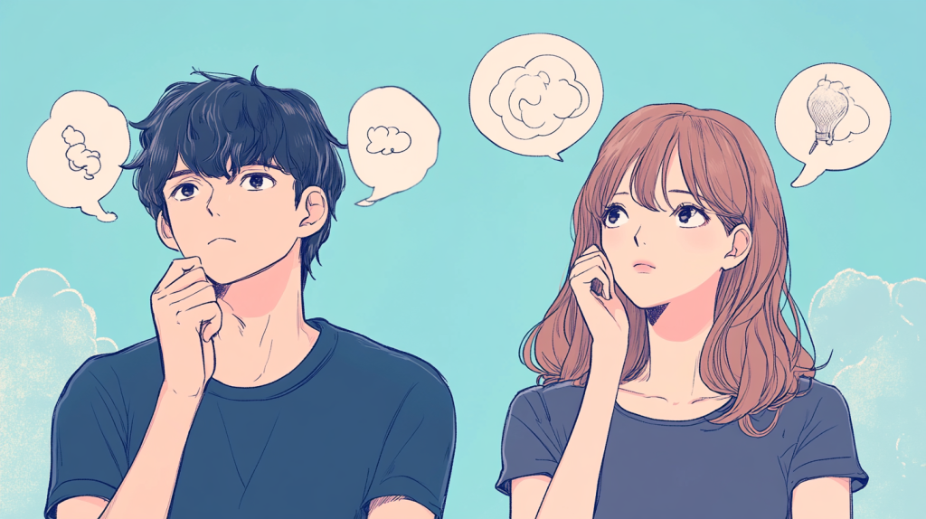 恋愛における男女の心理的差異