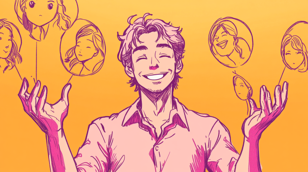 7. 体の関係が当たり前だと考えている