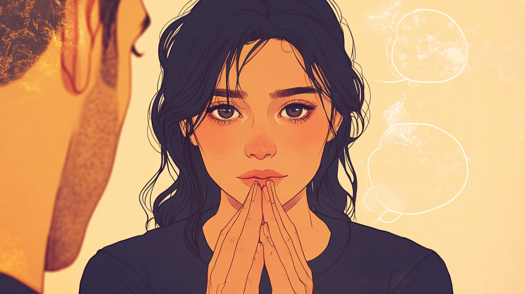 手を見てくる男性への対処法