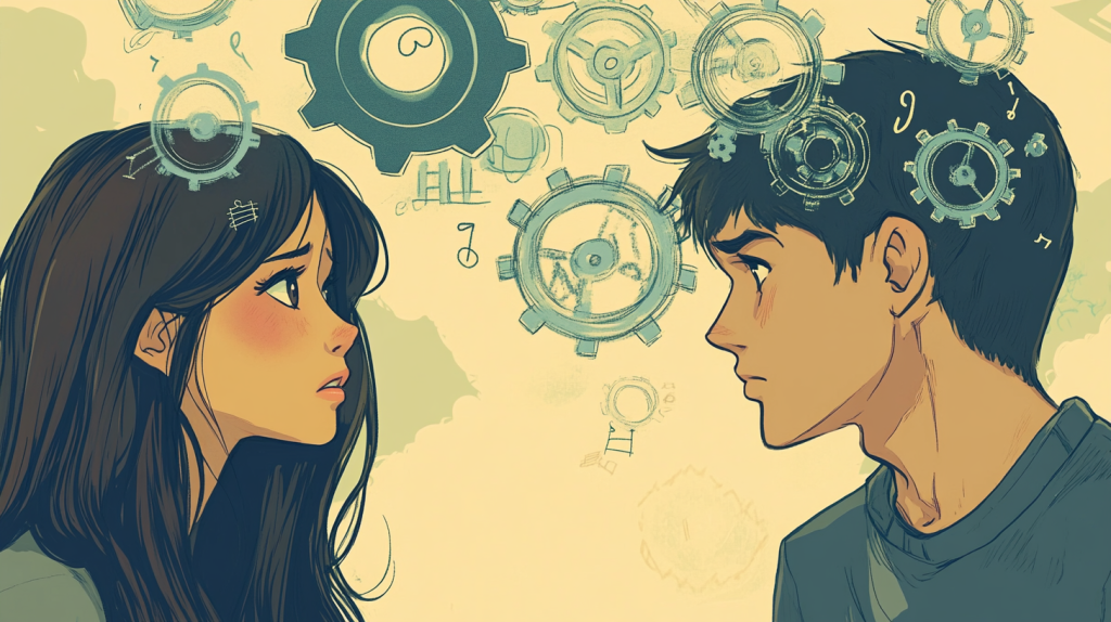 男性のちょっかいを上手に返すコツ②：適度な距離感を保つ