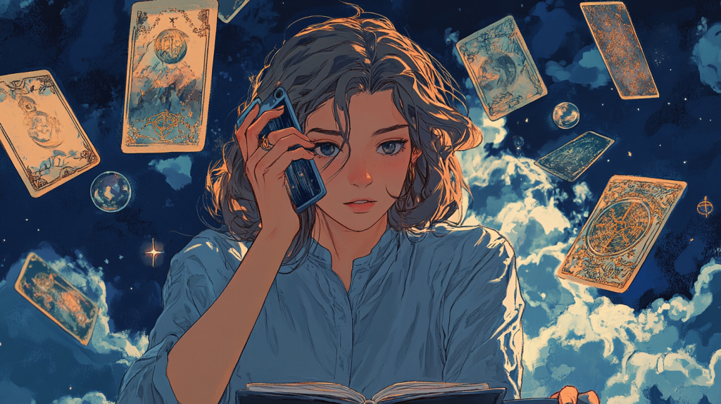 電話占いなら40代でも安心して相談できる