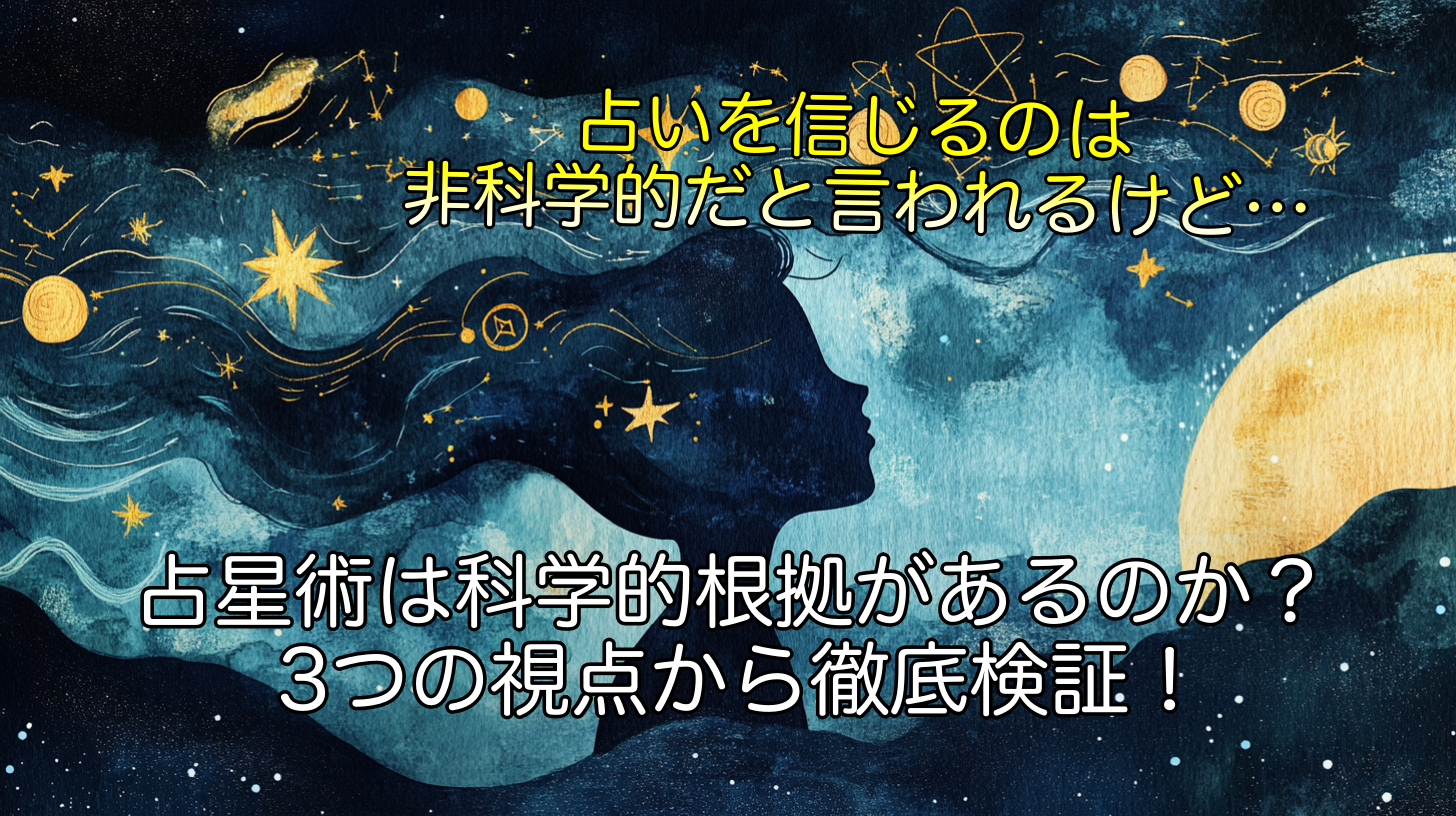 占星術は科学的根拠があるのか？3つの視点から徹底検証！