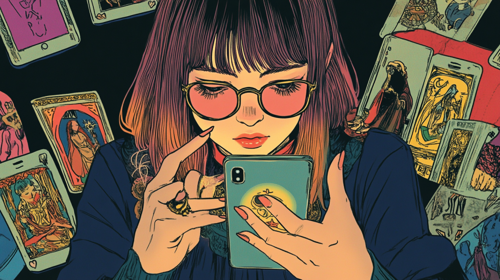 スマホでタロット占いをする人が増えている理由