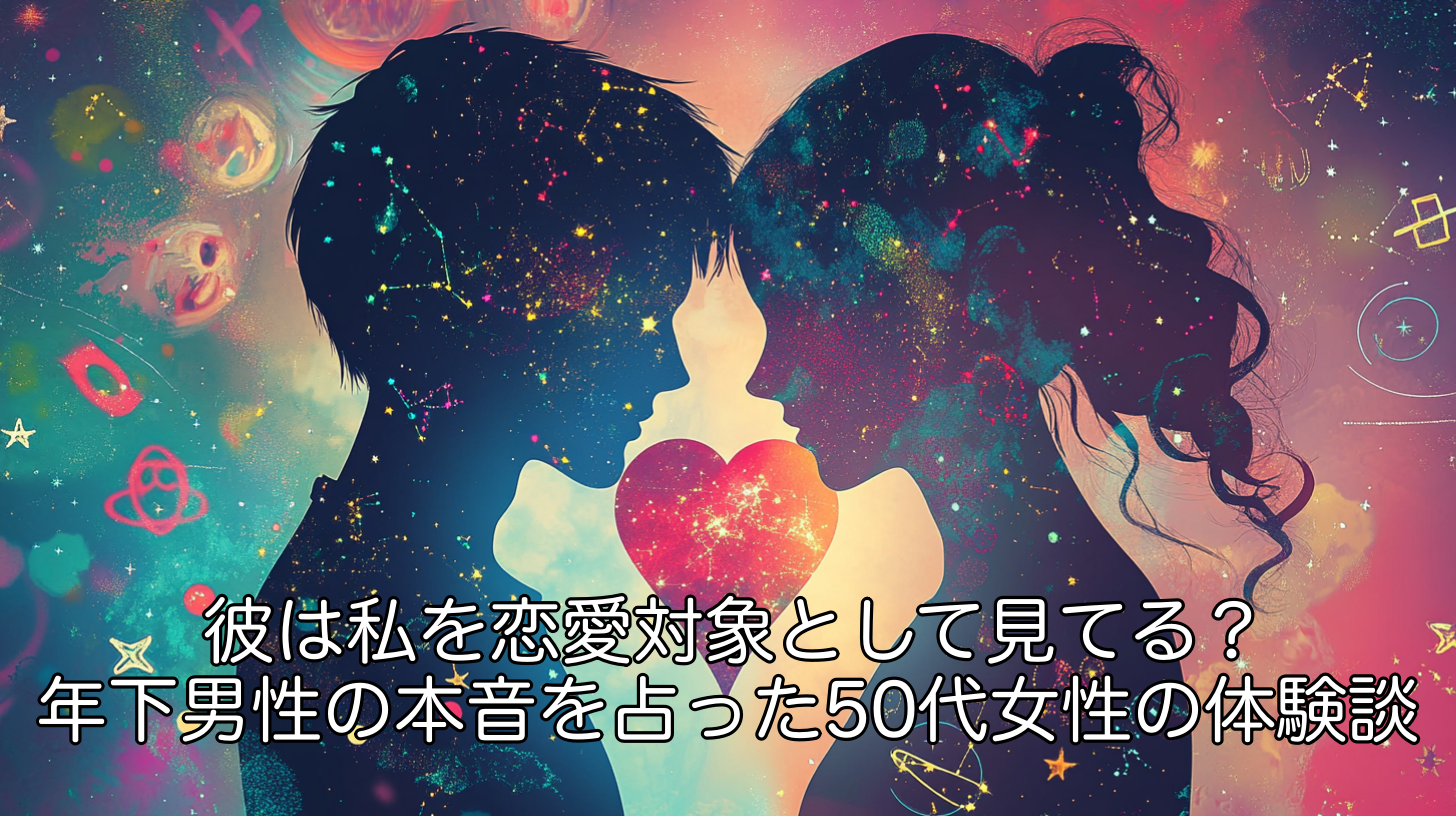 彼は私を恋愛対象として見てる？年下男性の本音を占った50代女性たちの体験談