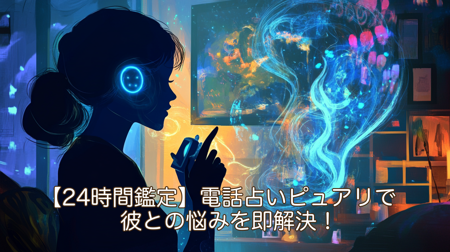 【24時間鑑定】電話占いピュアリで彼との悩みを即解決！緊急時の活用術