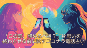 「この恋、諦めるべき？」片思いを終わらせる前に試すココナラ電話占い