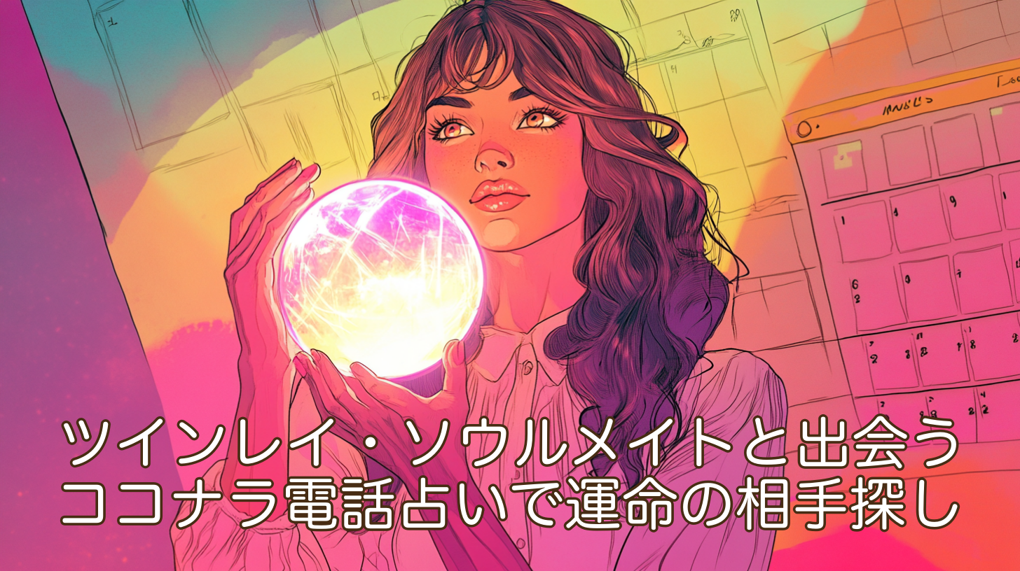 ツインレイ・ソウルメイトと出会いたい！ココナラ電話占いで運命の相手探し