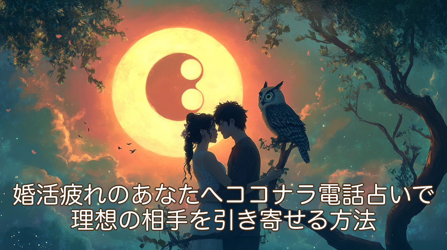 婚活疲れのあなたへココナラ電話占いで理想の相手を引き寄せる方法