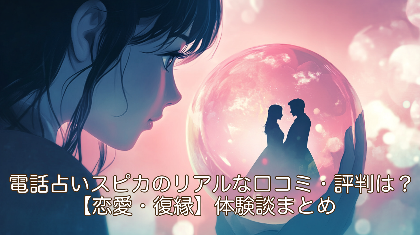 電話占いスピカのリアルな口コミ・評判は？【恋愛・復縁】体験談まとめ