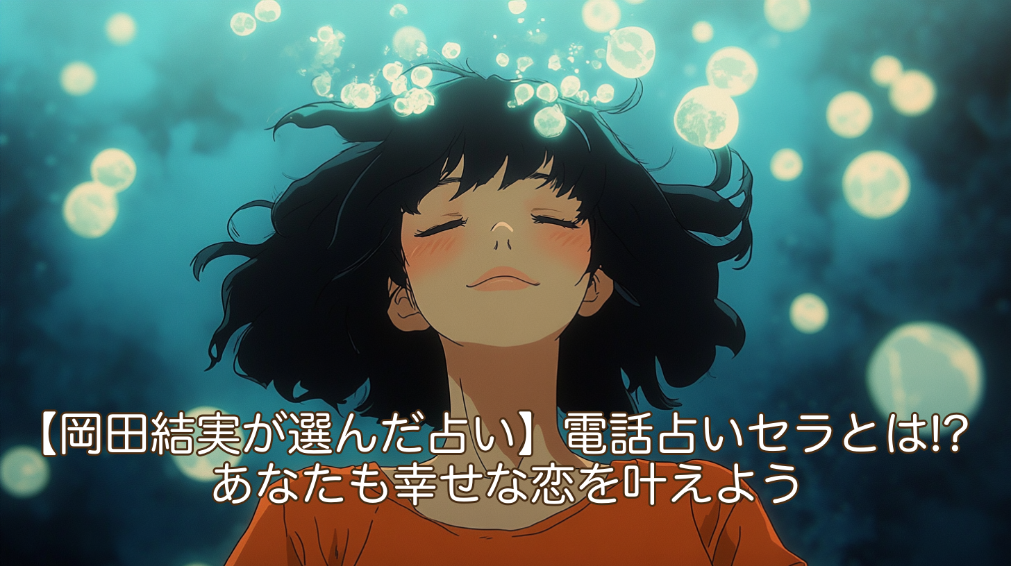 【岡田結実が選んだ占い】電話占いセラとは!?あなたも幸せな恋を叶えよう