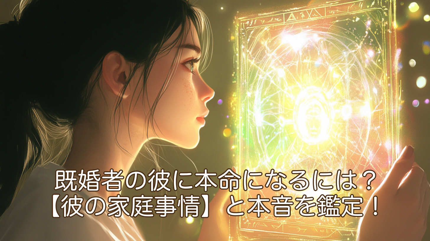 既婚者の彼に本命になるには？ココナラ電話占いで【彼の家庭事情】と本音を鑑定