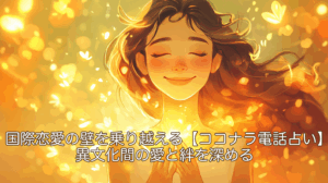 国際恋愛の壁を乗り越える【ココナラ電話占い】で異文化間の愛と絆を深める