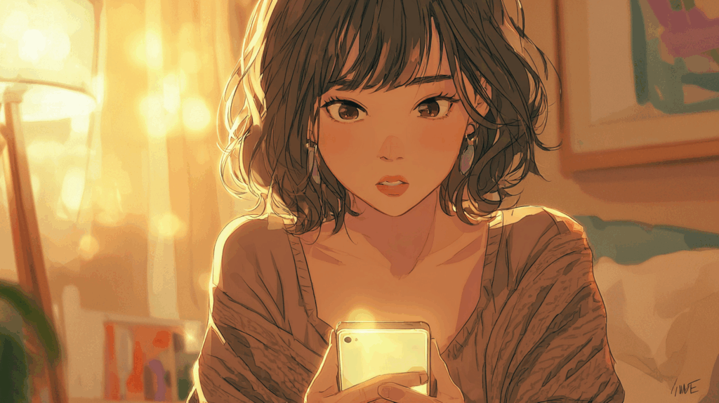 サイン①：連絡頻度が減っても、返信は丁寧