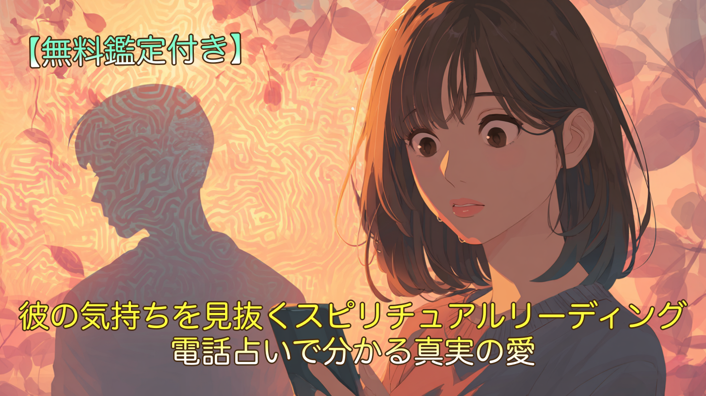 彼の気持ちを見抜くスピリチュアルリーディング｜電話占いで分かる真実の愛