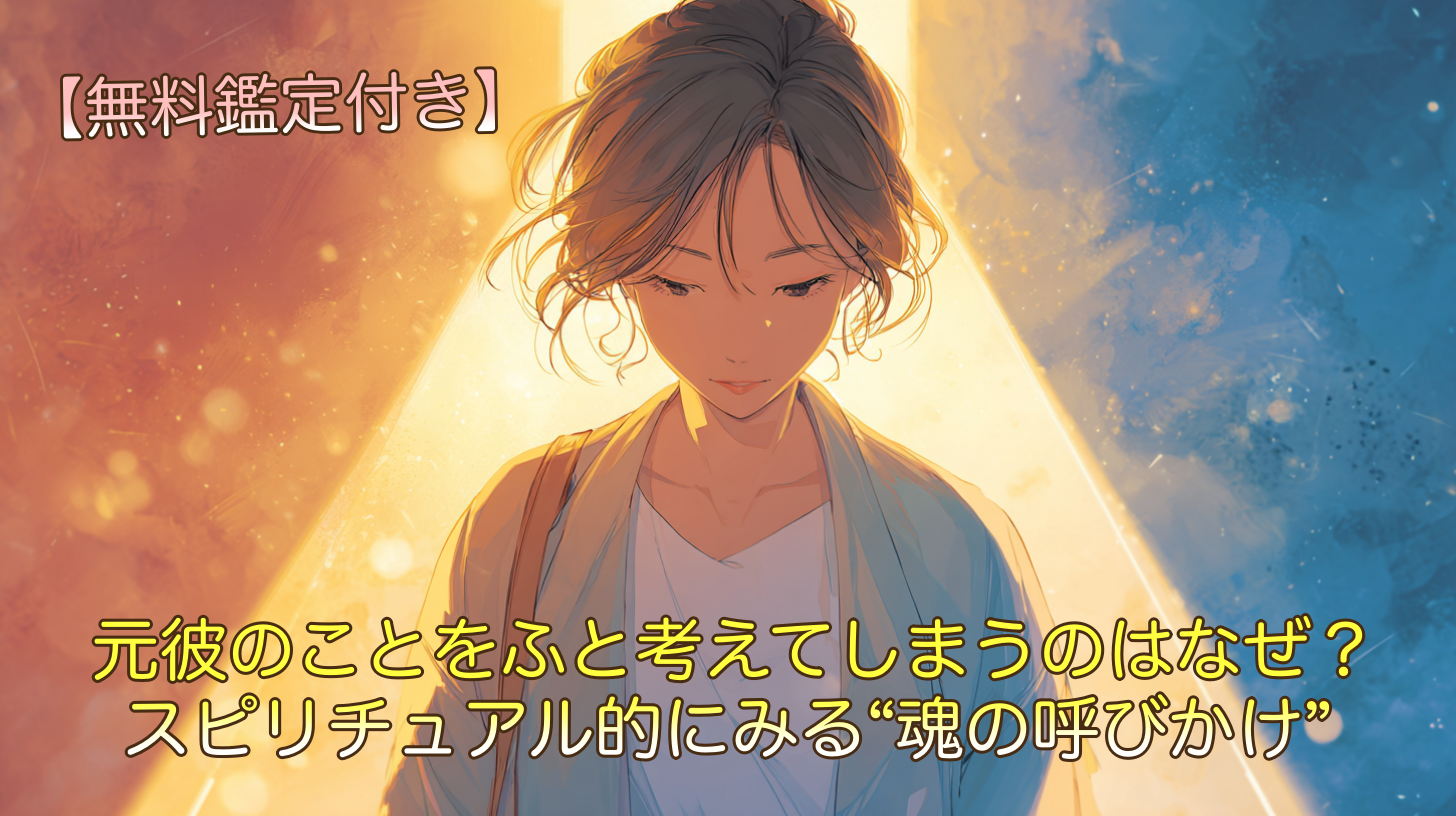 元彼のことをふと考えてしまうのはなぜ？スピリチュアル的にみる“魂の呼びかけ”