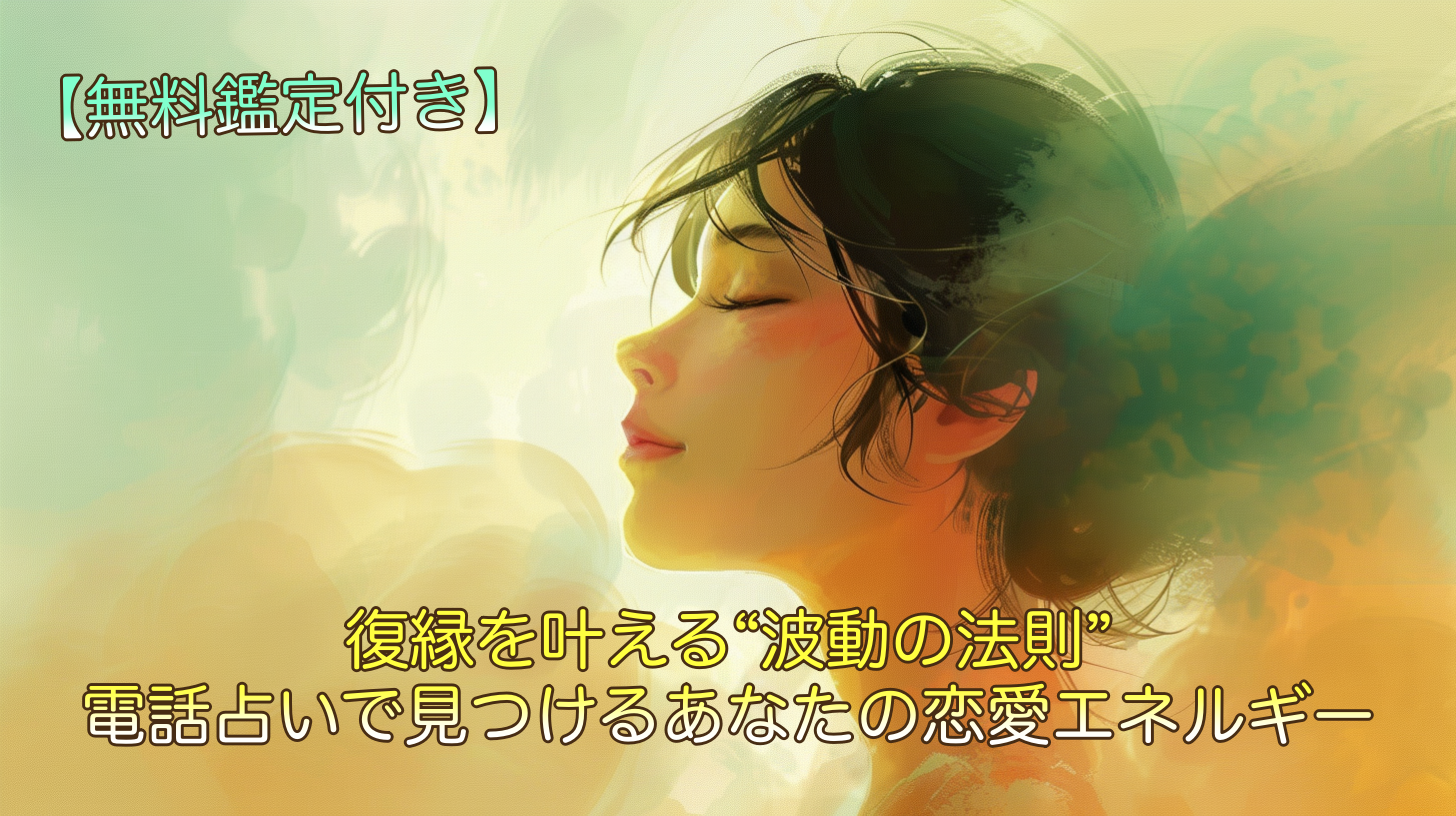 復縁を叶える“波動の法則”｜電話占いで見つけるあなたの恋愛エネルギー