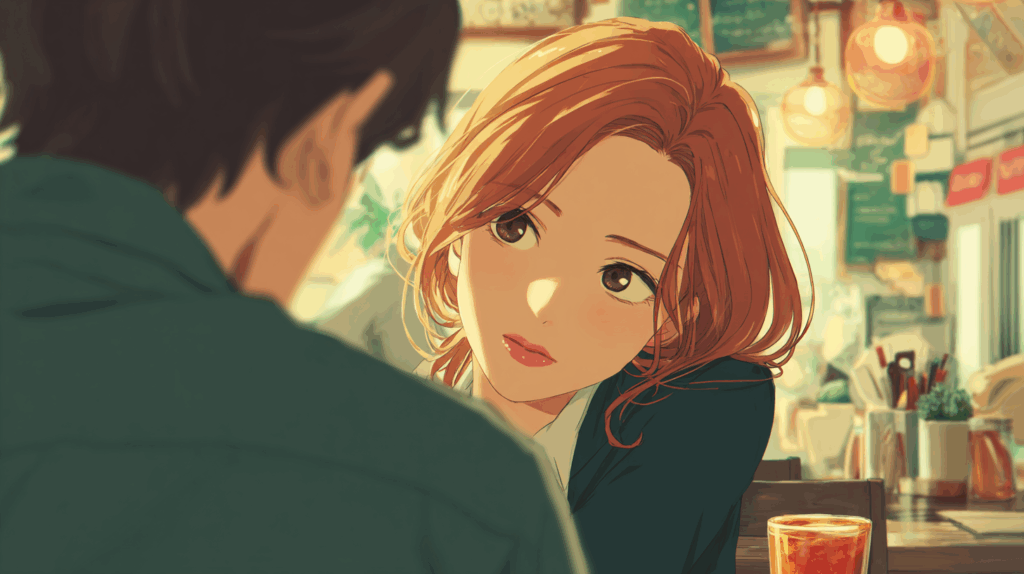 男性が腰に手を回すシチュエーション