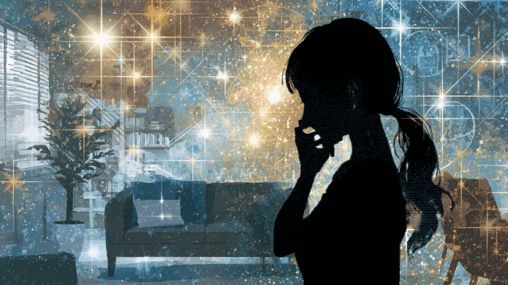 不安で押しつぶされそうな夜は、電話占いを“心の避難場所”にしてほしい