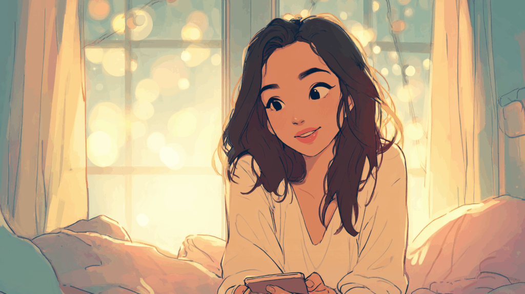 🌷 第３章：２人の共通点──“波動”が整うと愛は動く